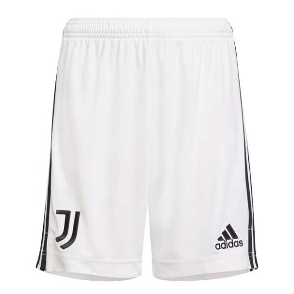 adidas FC Juventus Turin Heimshort Kinder 2021/22 weiß