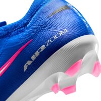 Nike Mercurial Air Zoom Vapor 16 Pro FG Fußballschuh blau/pink