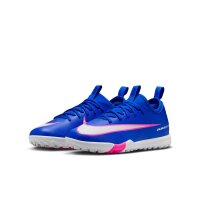 Nike Mercurial Air Zoom Vapor 16 Academy TF Kunstrasenschuh Kinder blau/pink
