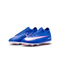 Nike Mercurial Air Zoom Vapor 16 Pro FG Kinderfußballschuh blau/pink