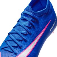 Nike Mercurial Air Zoom Vapor 16 Pro FG Kinderfußballschuh blau/pink