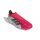 adidas Predator Elite Laceless FG Kinderfußballschuh rot/silber