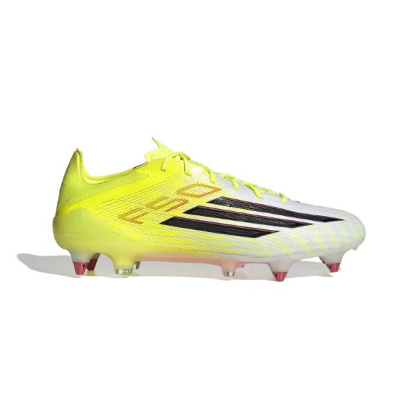 adidas F50 Elite SG Fußballschuh weiß/neongelb