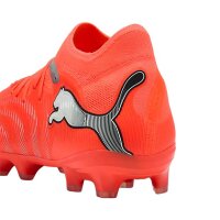Puma Future 9 Pro FG/AG Kinderfußballschuh orange/silber
