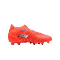 Puma Future 9 Pro FG/AG Kinderfußballschuh orange/silber
