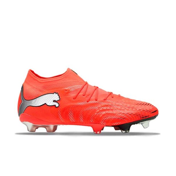 Puma Future 9 Ultimate FG Fußballschuh orange/silber
