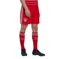 adidas FC Bayern München Heimshorts 2022/23 rot/weiß