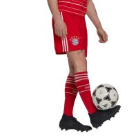 adidas FC Bayern München Heimshorts 2022/23 rot/weiß