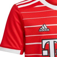 adidas FC Bayern München Heimtrikot Kinder 2022/23 rot/weiß