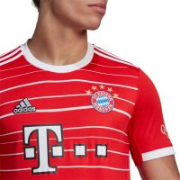 adidas FC Bayern München Heimtrikot 2022/23 rot/weiß