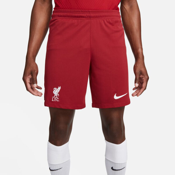 Nike FC Liverpool Stadium Home Shorts 2022/2023 rot