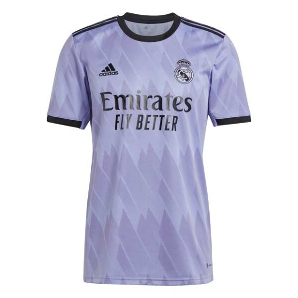 adidas Real Madrid Auswärtstrikot 2022/23 lila/schwarz
