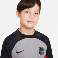 Nike FC Barcelona Strike Fußballoberteil Kinder grau/schwarz