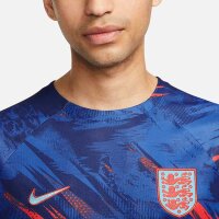 Nike England Dri-FIT Pre-Match Fussballoberteil blau/rot