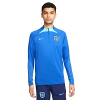 Nike England Strike langarm-Fussballoberteil blau