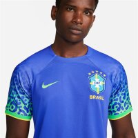 Nike Brasilien 22 Auswärtstrikot blau