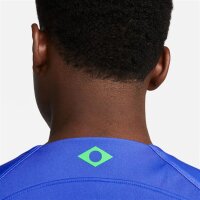 Nike Brasilien 22 Auswärtstrikot blau