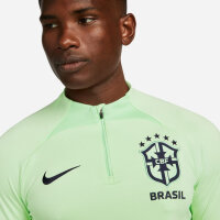 Nike Brasilien Strike langarm-Fussballoberteil grün