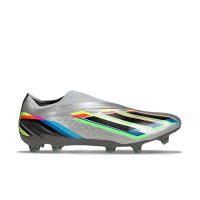 adidas X Speedportal+ FG Fussballschuh silber