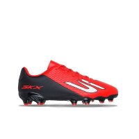 Skechers SKX 02 FG Kinderfußballschuh rot/schwarz