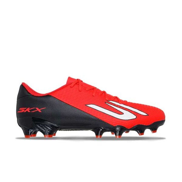 Skechers SKX 02 Academy FG Fußballschuh rot/schwarz