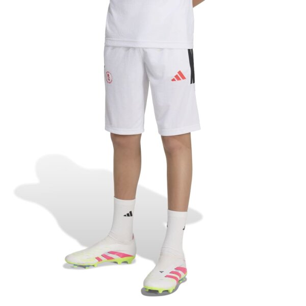 adidas Lamine Yamal Trainingsshorts Kinder weiß/schwarz