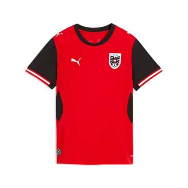 Puma Österreich 2026 Heimtrikot Damen rot/schwarz