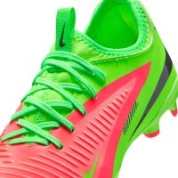 Nike Phantom 6 Low Academy Erling Haaland FG Kinderfußballschuh orange/neongrün
