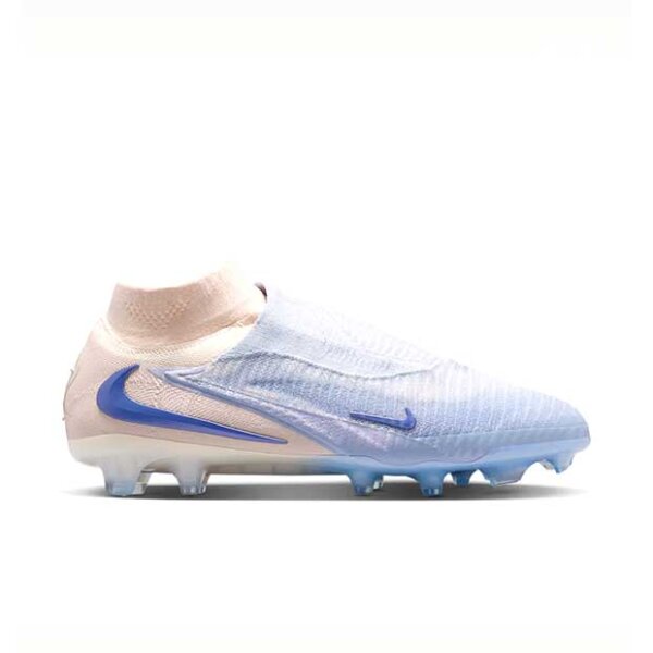 Nike Phantom 6 High Elite LV8 FG Fußballschuh hellblau