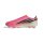 adidas F50 Hyperfast Elite Laceless FG Kinderfußballschuh pink/schwarz