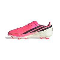 adidas F50 Hyperfast League FG/MG Kinderfußballschuh pink/schwarz