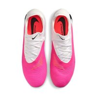 Nike Phantom 6 Low Pro FG Fußballschuh pink/weiß