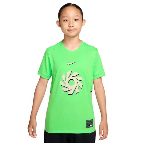 Nike Dri-FIT Academy 25 Erling Haaland Fußballoberteil Kinder neongrün/weiß