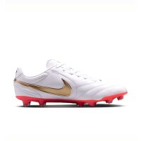 Nike Tiempo Ligera Pro FG Fußballschuh weiß/gold