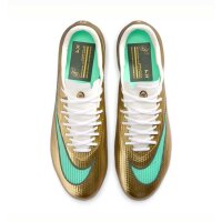 Nike Mercurial Air Zoom Superfly 11 Pro Mbappe FG Fußballschuh gold/türkis