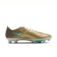 Nike Mercurial Air Zoom Superfly 11 Elite Mbappe FG Fußballschuh gold/türkis