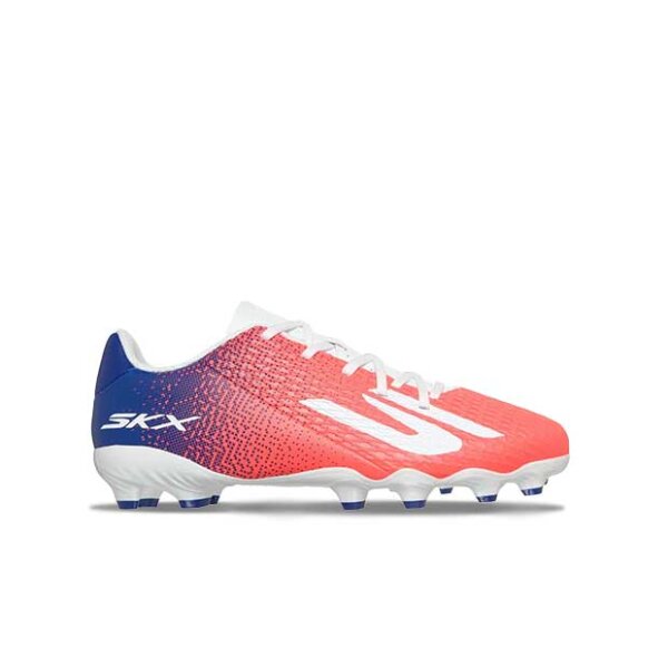 Skechers SKX 2 FG Kinderfußballschuh rot/blau