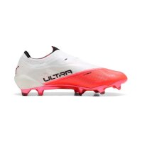 Puma Ultra Nitro 7 Ultimate Laceless FG Fußballschuh weiß/pink