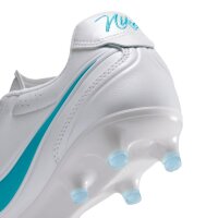Nike Tiempo Ligera Pro FG Fußballschuh weiß/türkis