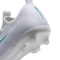 Nike Mercurial Air Zoom Vapor 17 Academy MG Kinderfußballschuh weiß/türkis