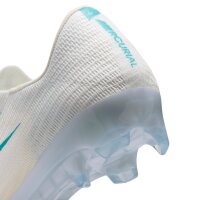Nike Mercurial Air Zoom Superfly 11 Elite FG Fußballschuh weiß/türkis