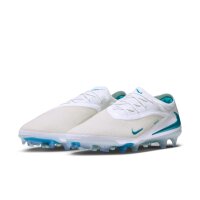 Nike Phantom 6 Low Elite FG Fußballschuh weiß/türkis