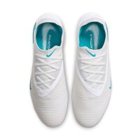Nike Phantom 6 Low Elite FG Fußballschuh weiß/türkis