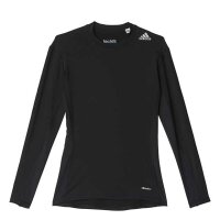 adidas TechFit Langarmshirt schwarz XL
