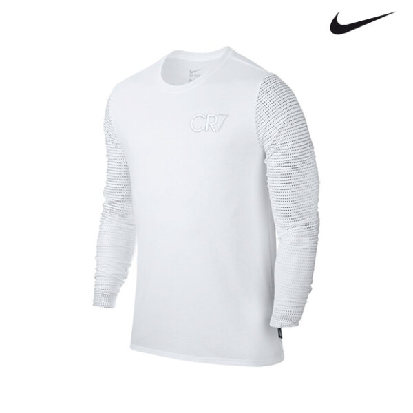Nike CR7 Fussball T-Shirt weiß L
