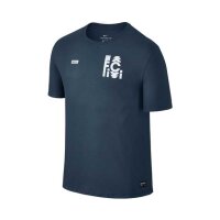 Nike F.C. Tee blau/weiß XS