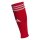 adidas Team Sleeve 18 Stutzen ohne Fuß rot 40-42