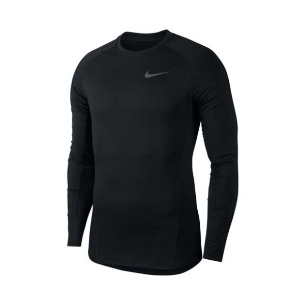 Nike Pro Thermo Funktionsshirt lang schwarz S