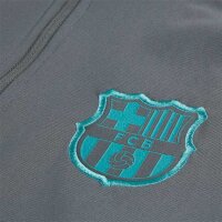 Nike FC Barcelona Trainingsanzug Kinder grau/türkis 128-137