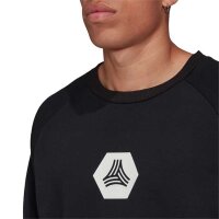 adidas Tango Logo Sweatshirt schwarz/weiß S